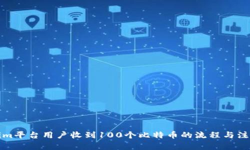 Tokenim平台用户收到100个比特币的流程与注意事项