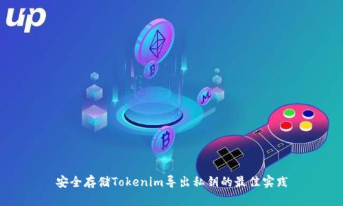 安全存储Tokenim导出私钥的最佳实践