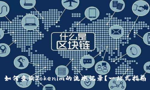 如何查询Tokenim的流水记录？一站式指南