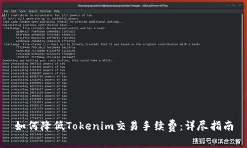 如何降低Tokenim交易手续费：详尽指南