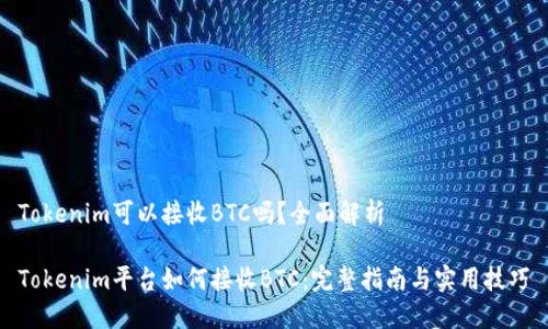Tokenim可以接收BTC吗？全面解析

Tokenim平台如何接收BTC：完整指南与实用技巧