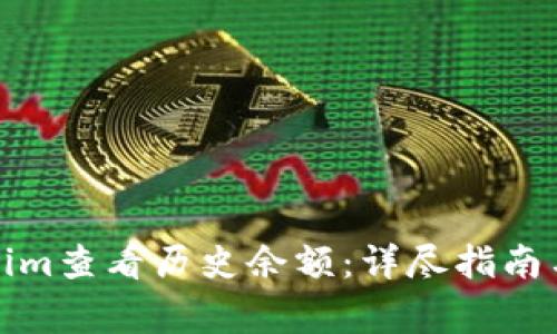 如何使用Tokenim查看历史余额：详尽指南与常见问题解答