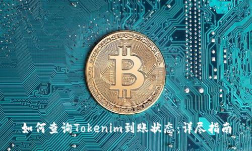 如何查询Tokenim到账状态：详尽指南